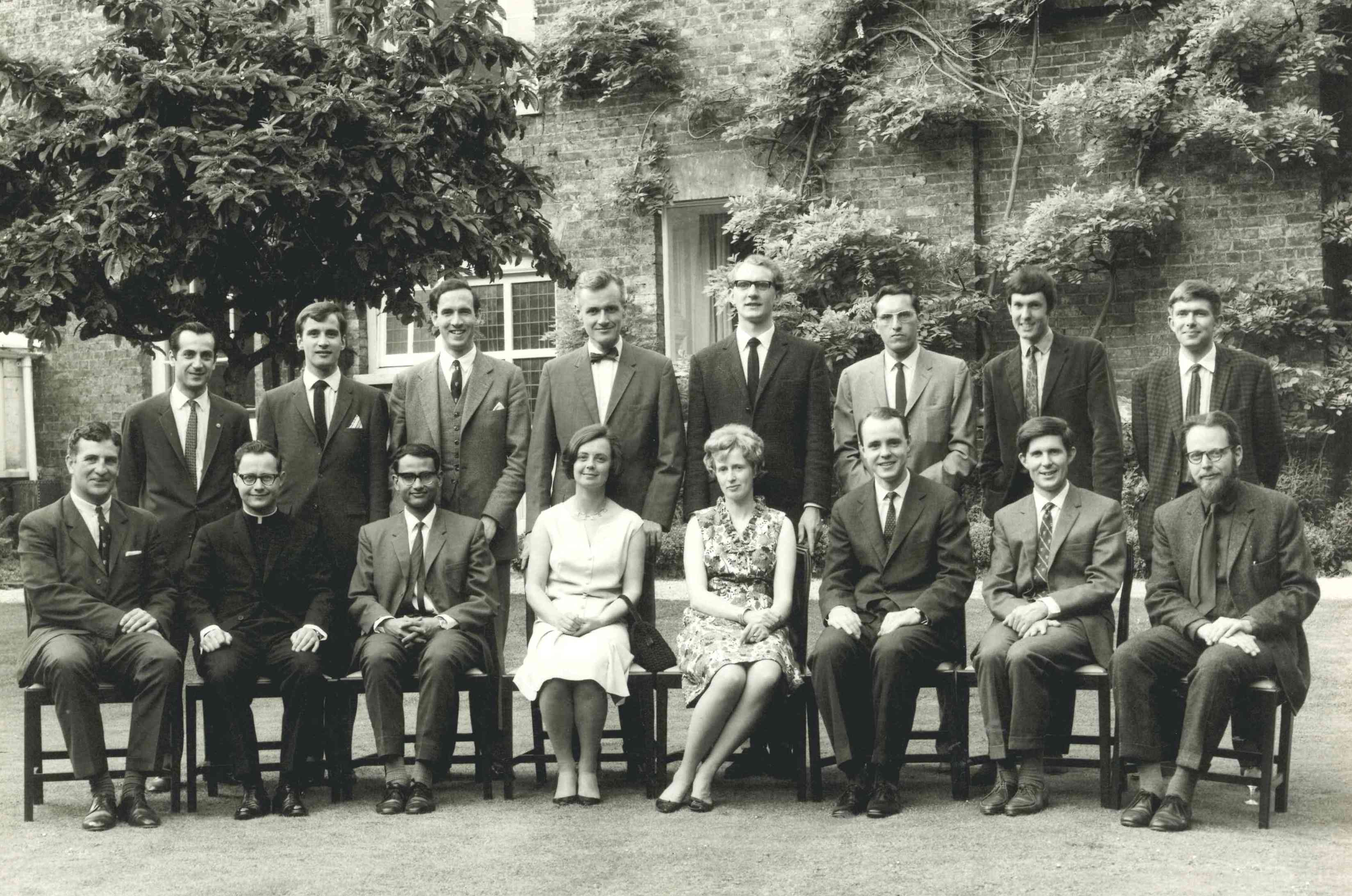 The first students at Darwin College